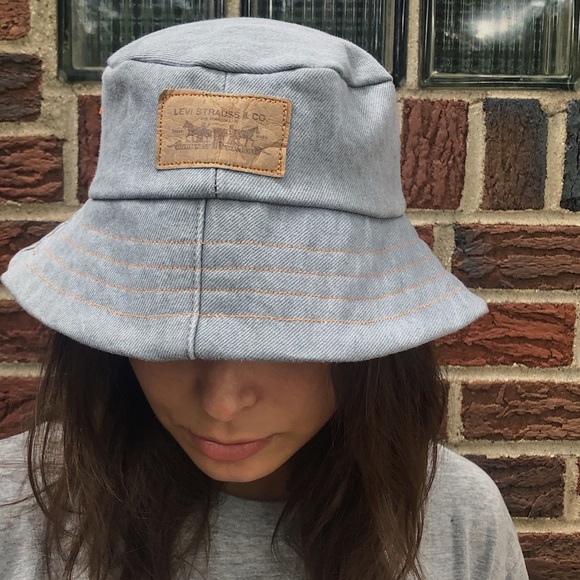 Handmade Levi’s denim bucket hat - Picture 4 of 4